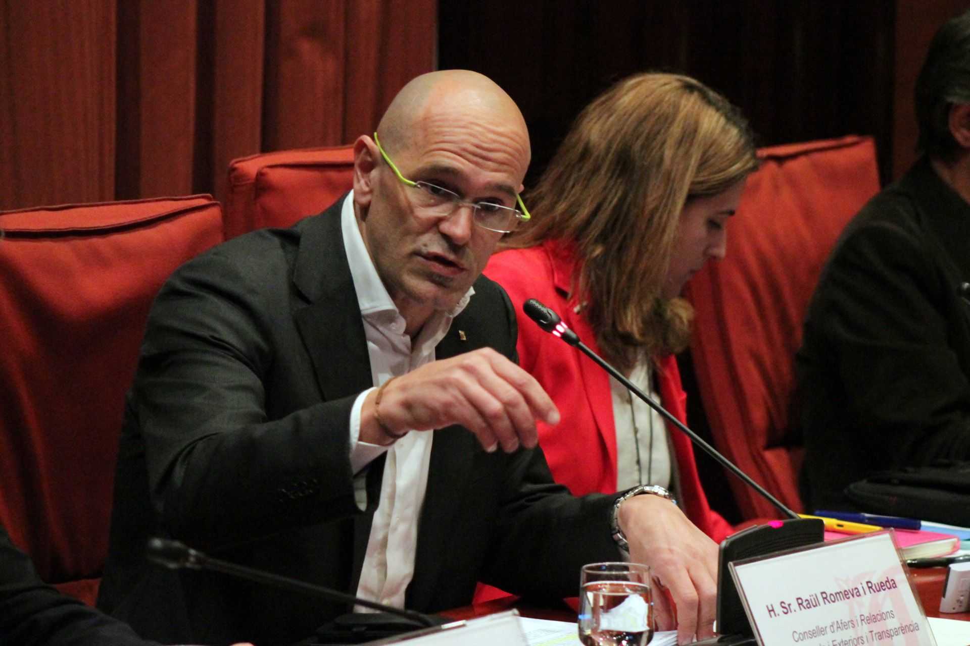 Romeva: "Estamos construyendo el ministerio de una nueva república"