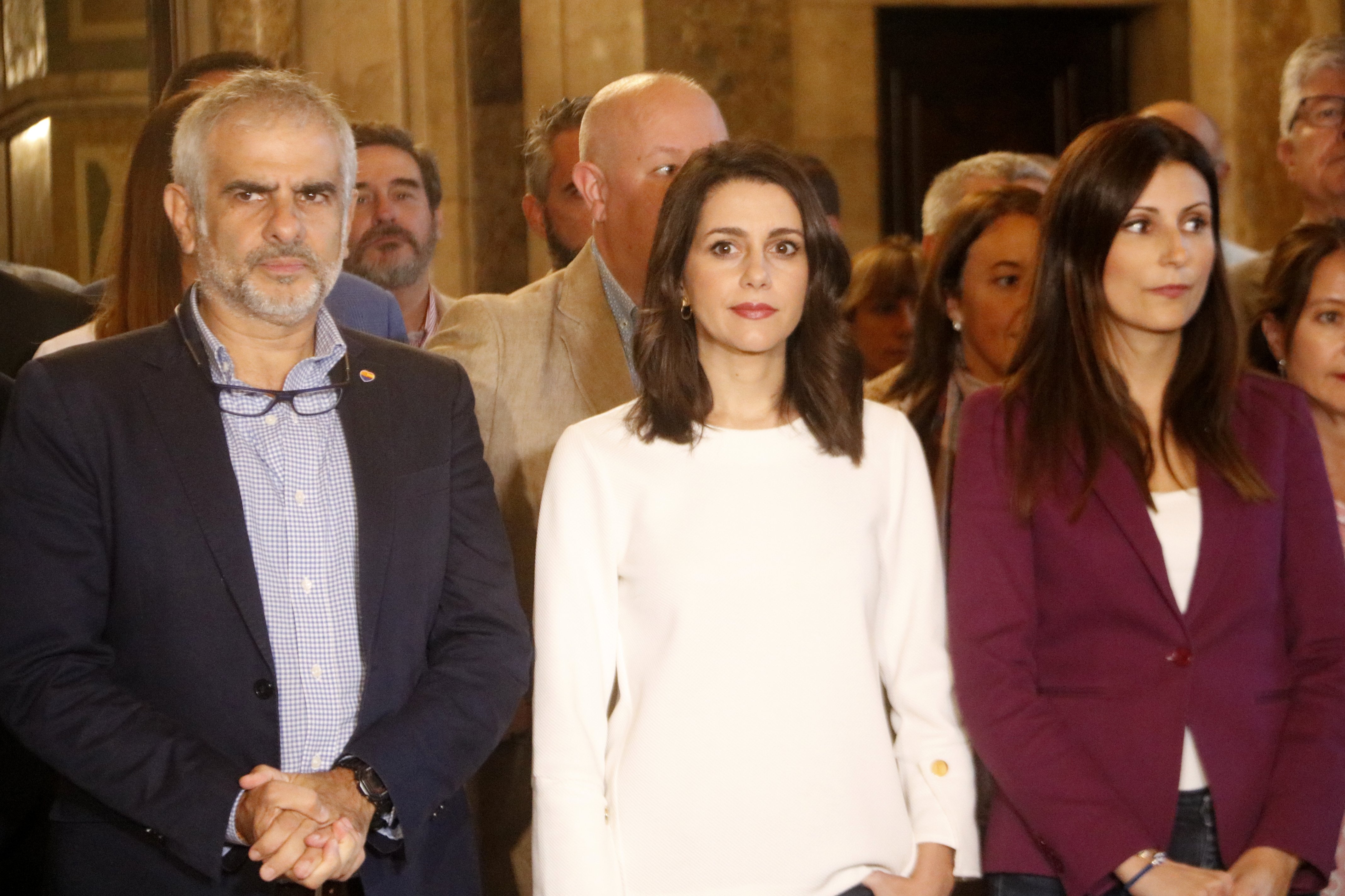 Arrimadas sobre els seus excompanys diputats: "Ni indults, ni tercers graus"