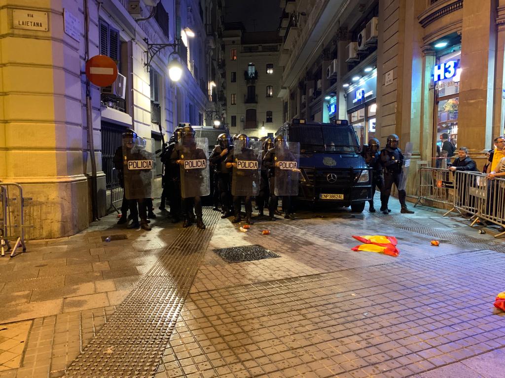 La policia espanyola es reforçarà amb 250 antiavalots per la Diada