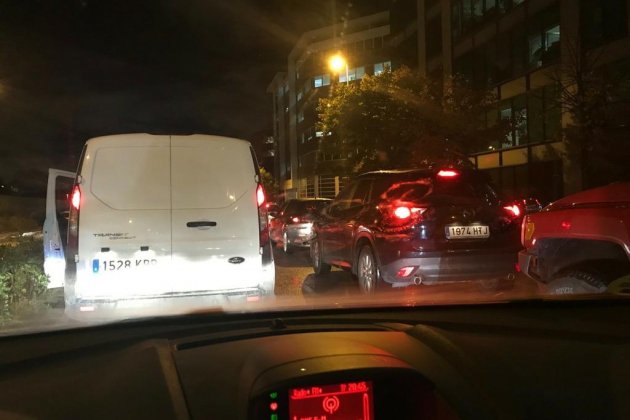 marcha coches aeropuerto barajas - elnacional