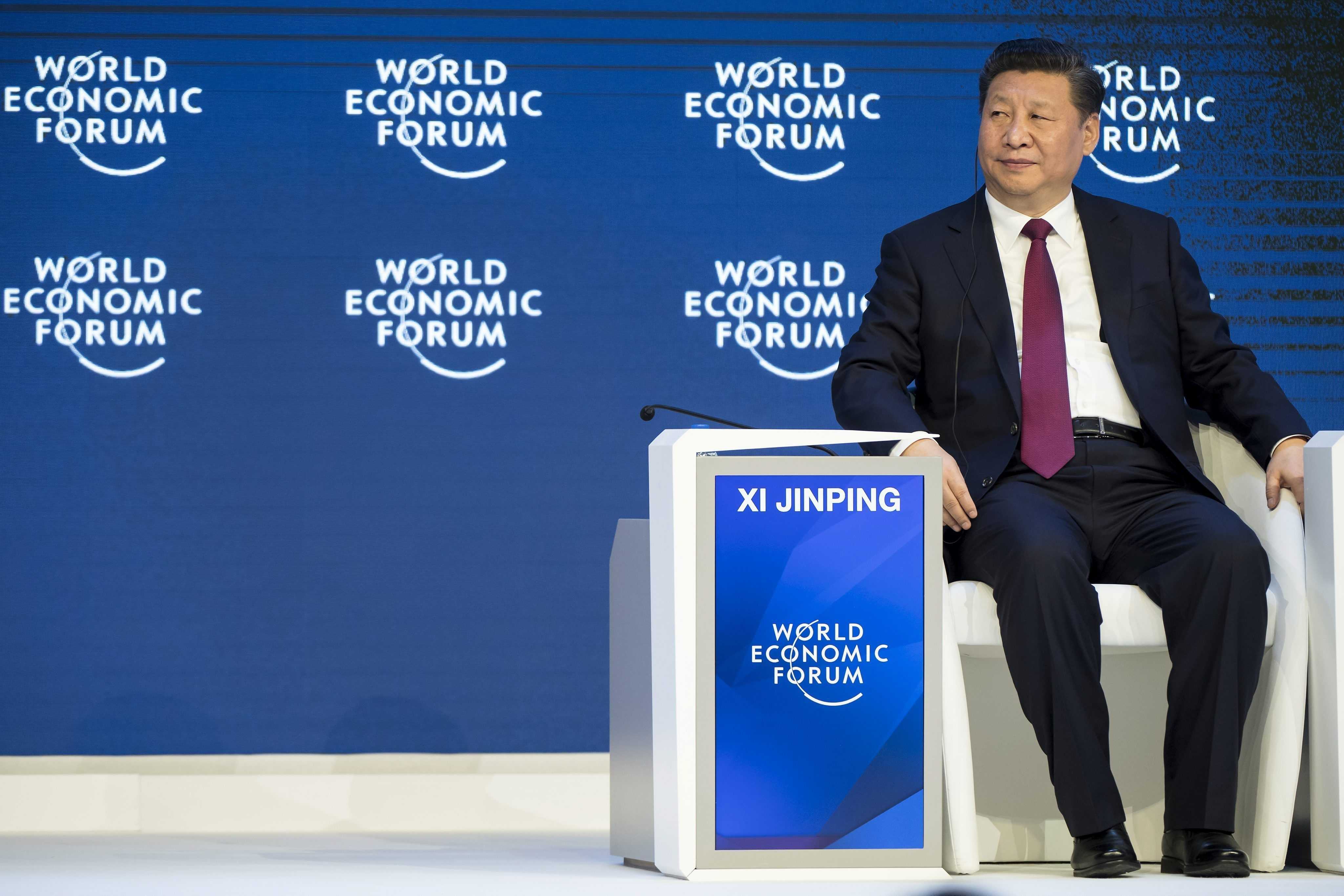 Xi Jinping se estrena en Davos: "Debemos decir no al proteccionismo"