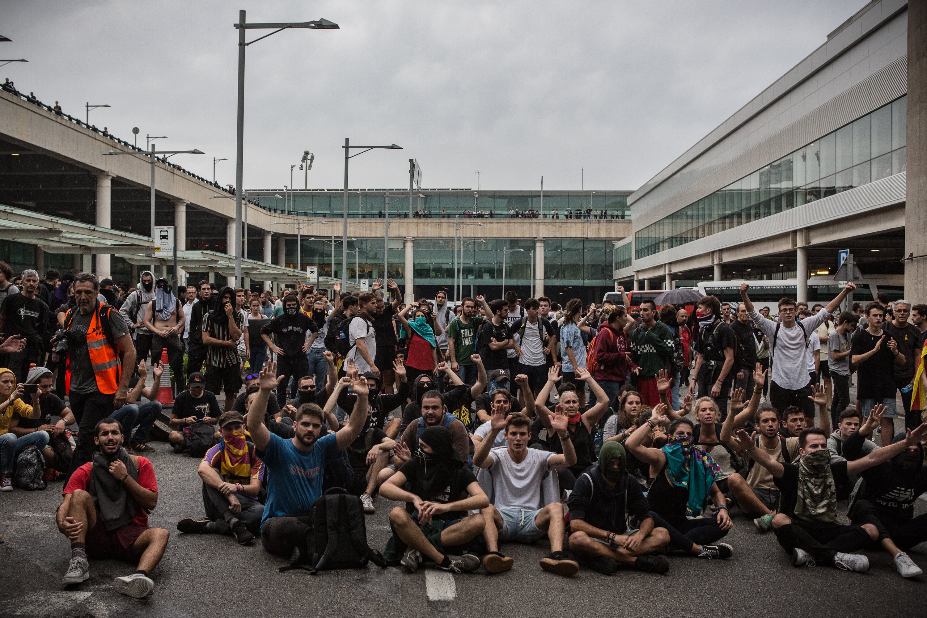 Convoquen una nova concentració a l'aeroport de Barcelona