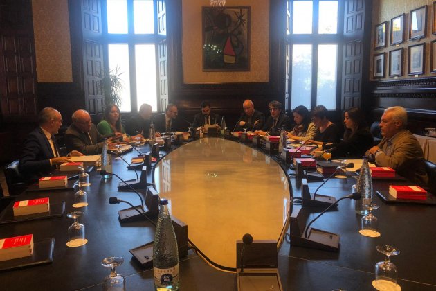 Reunión Mesa del Parlamento Marina Fernández