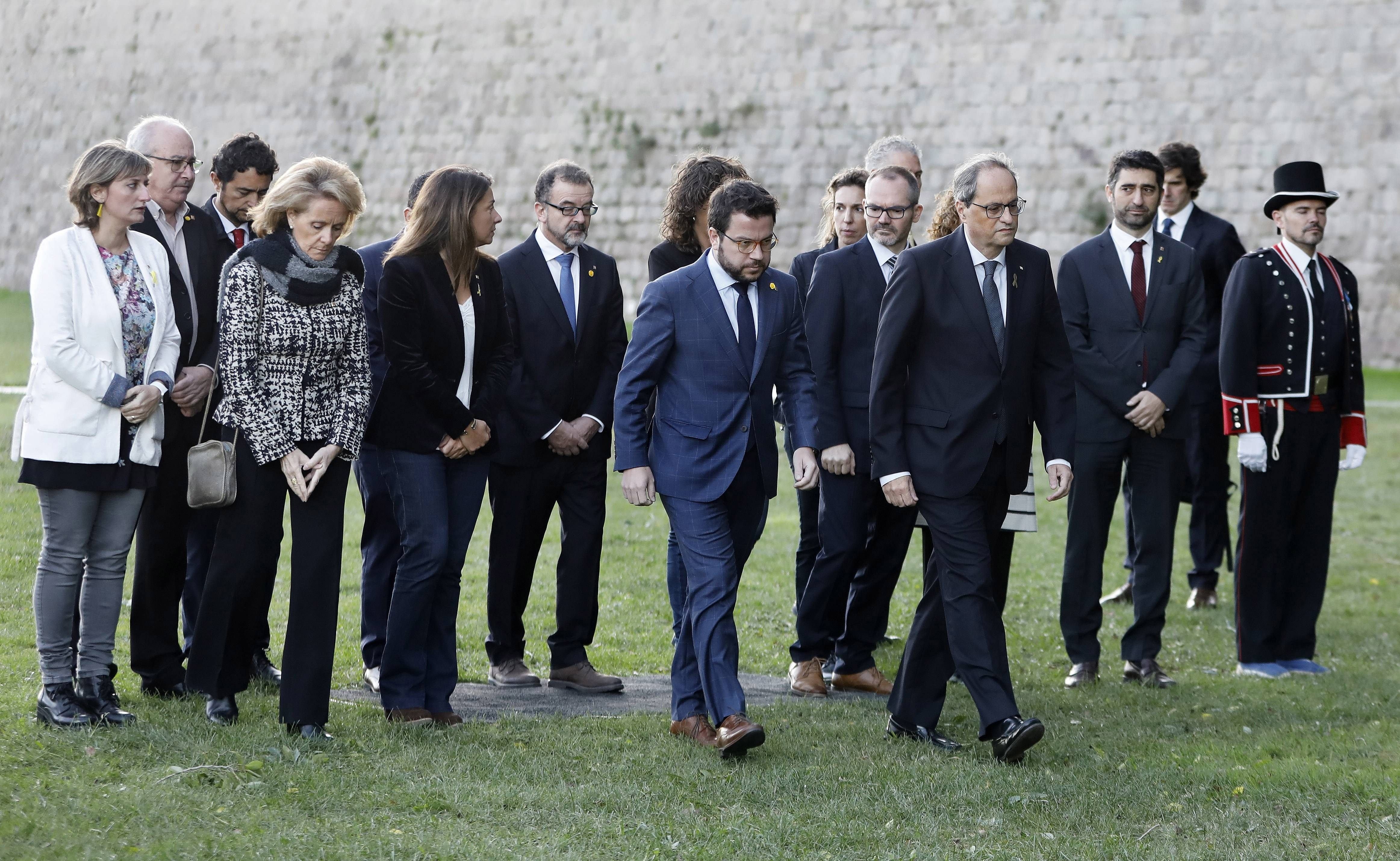 Torra: "Nunca desfalleceremos en el ejercicio del derecho a la autodeterminación"