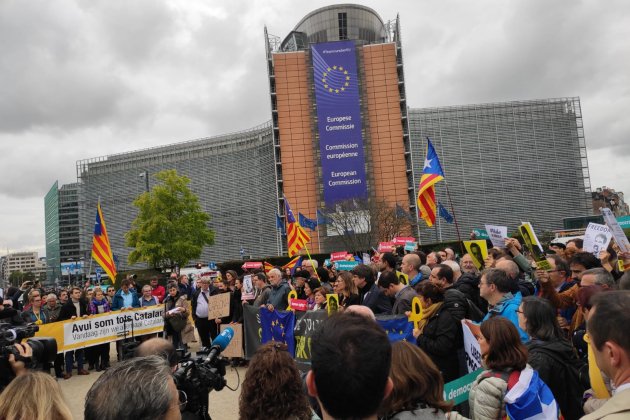 Protesta Brussel·les llibertat presos