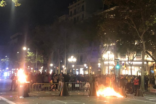 Crema de barricades passeig de gracia sentencia proces - Marina Fernàndez