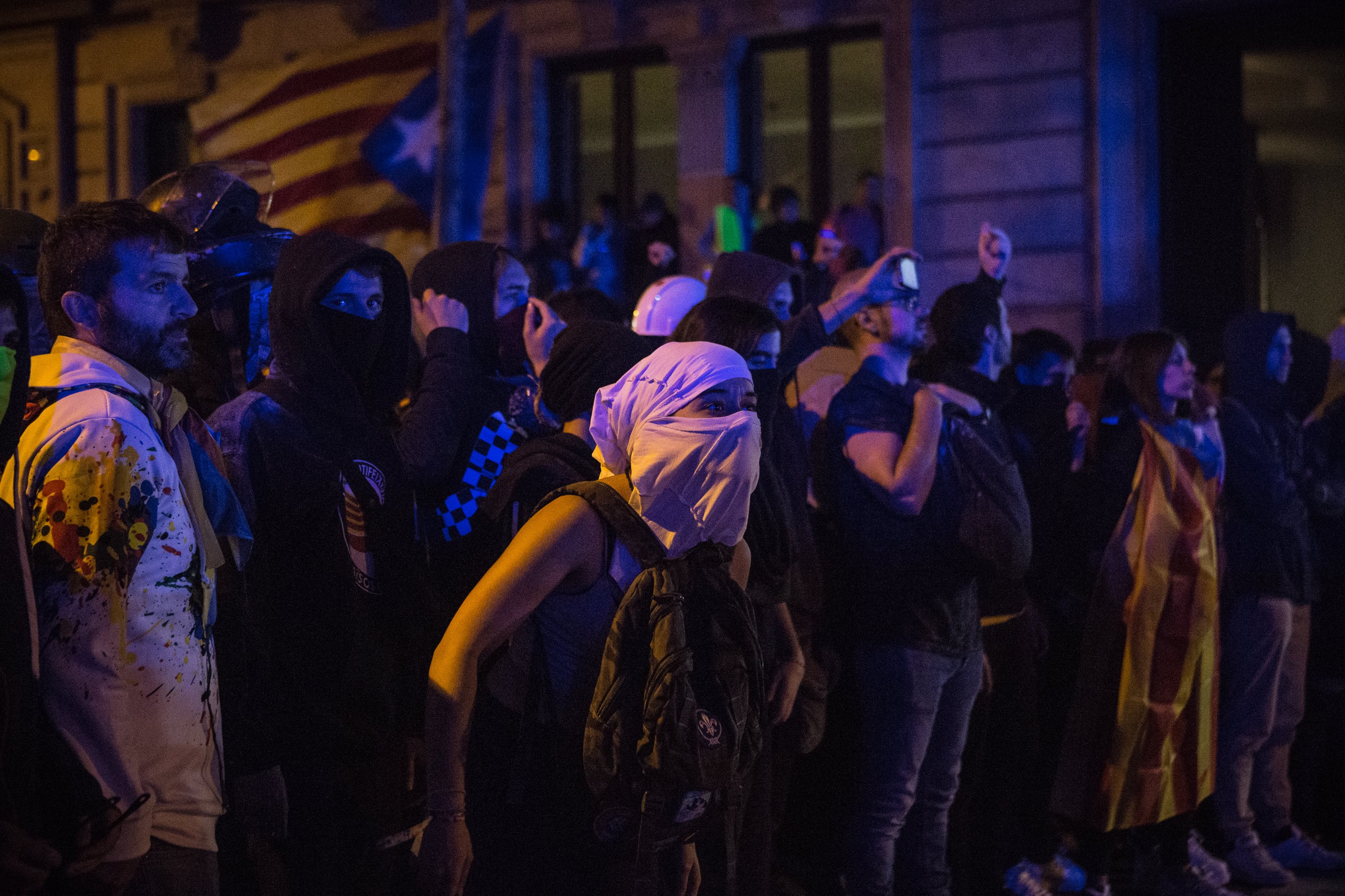 Los CDR vuelven a convocar una manifestación esta tarde en Gran Vía con Marina