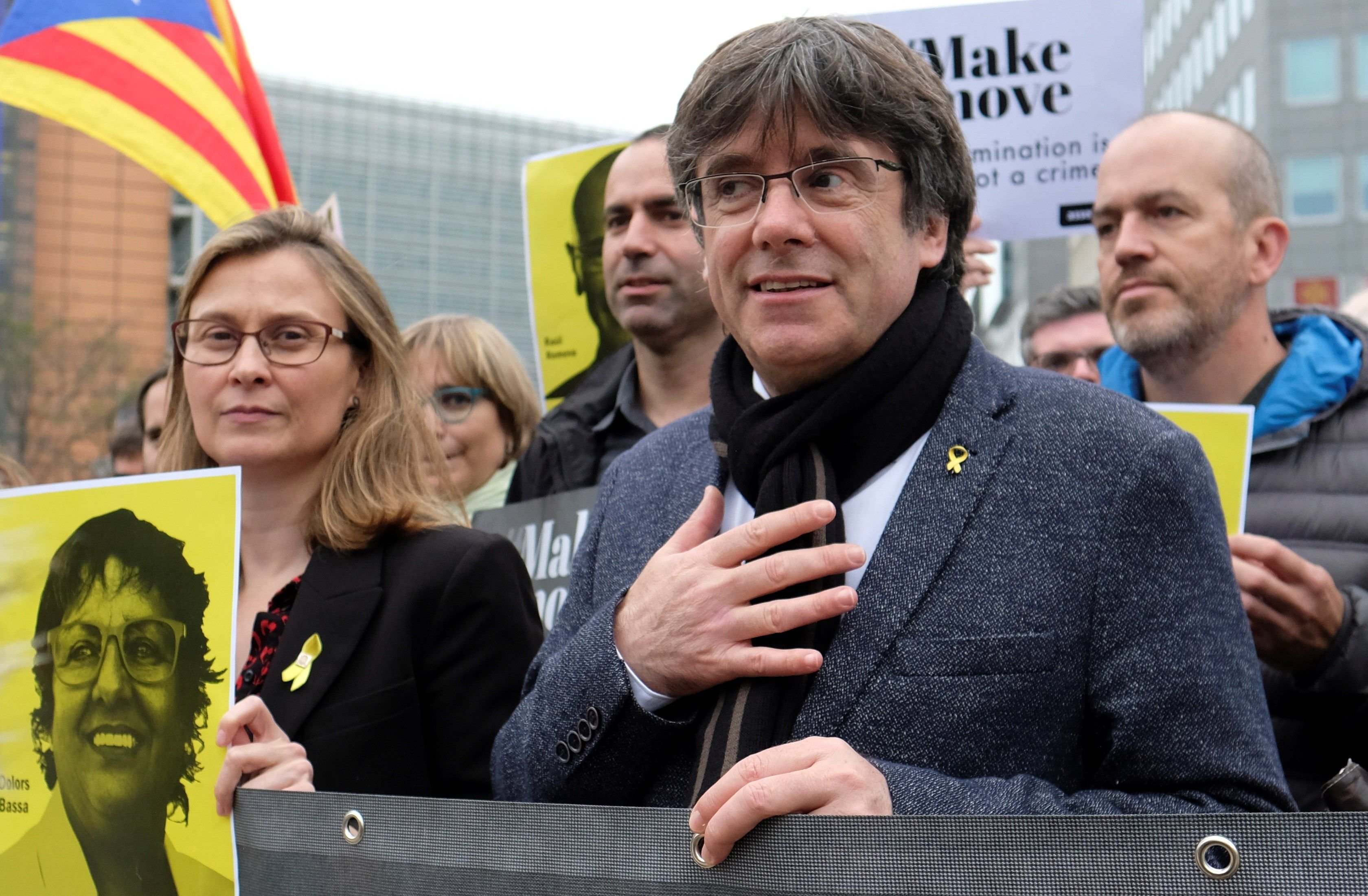 Puigdemont compareix davant la justícia belga voluntàriament