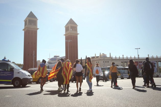 Manifestació estudiants plaça espanya  sentència 2   Sira Esclasans