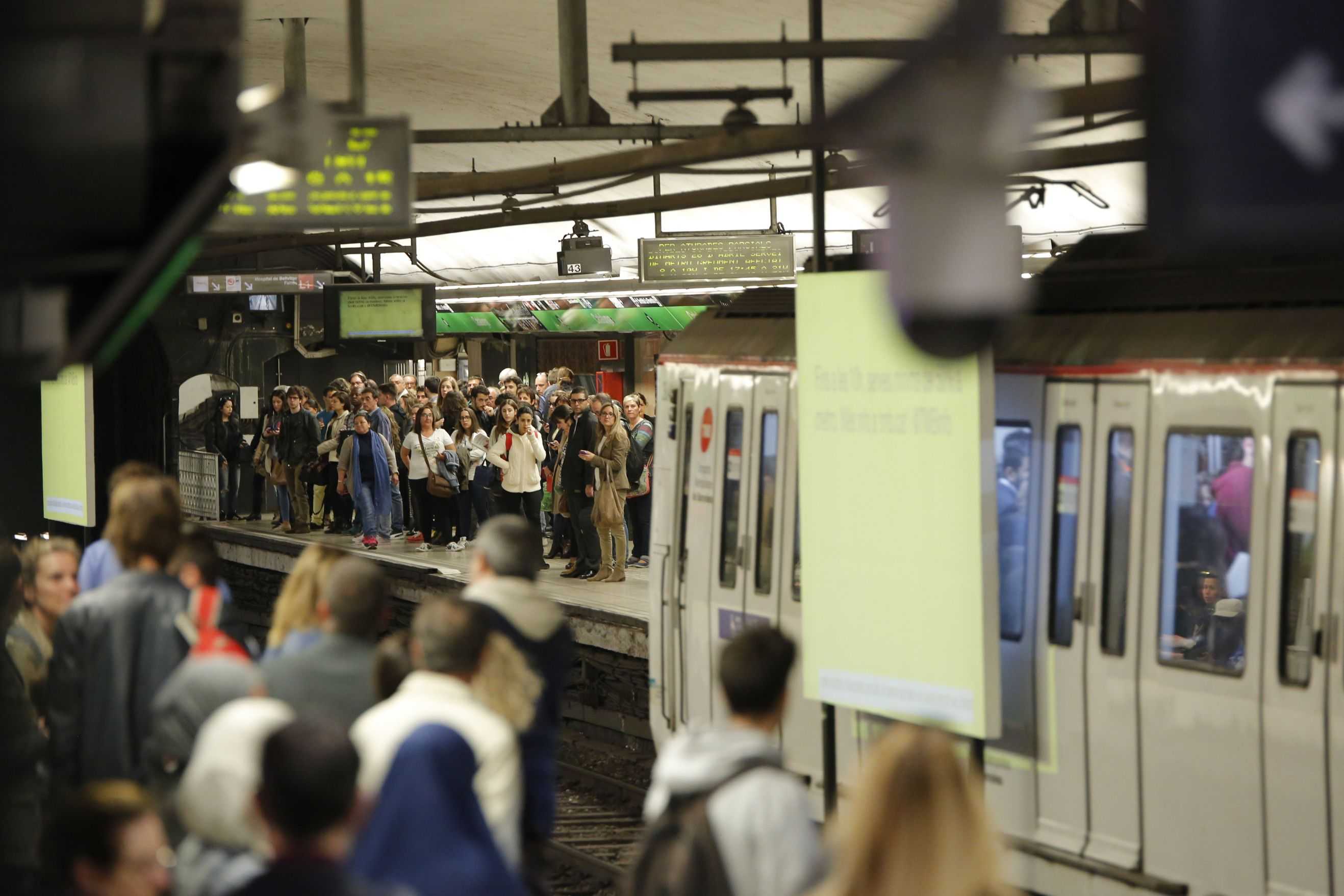 Quinta jornada de huelga en el metro