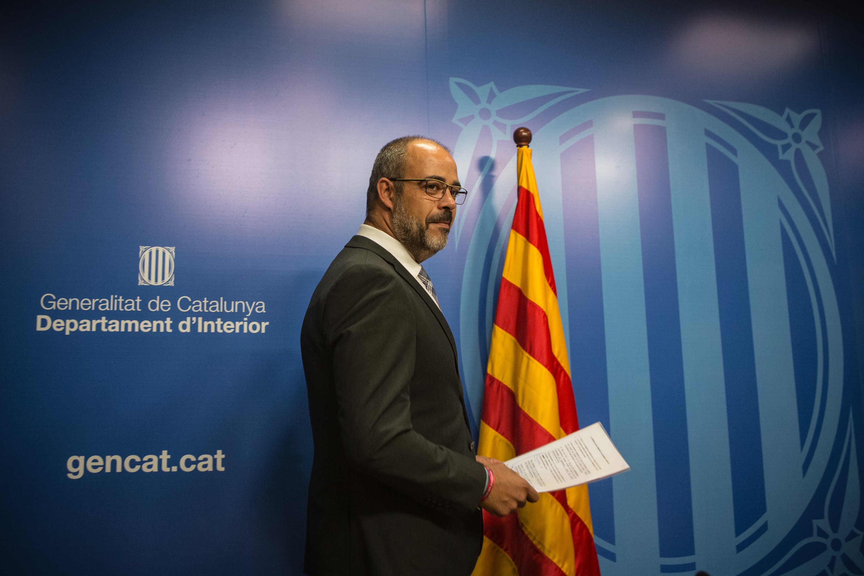 Buch: ''Si los Mossos me defraudan, seré el primero en dimitir''