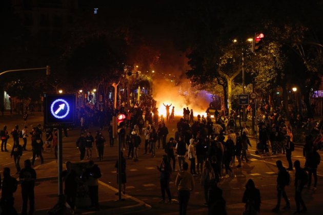 ELNACIONAL disturbios grande vía sentencia mossos cdr enfrentamientos - sergi alcazar