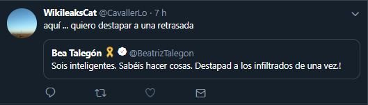 Tuit contra Talegon @cavellerLo