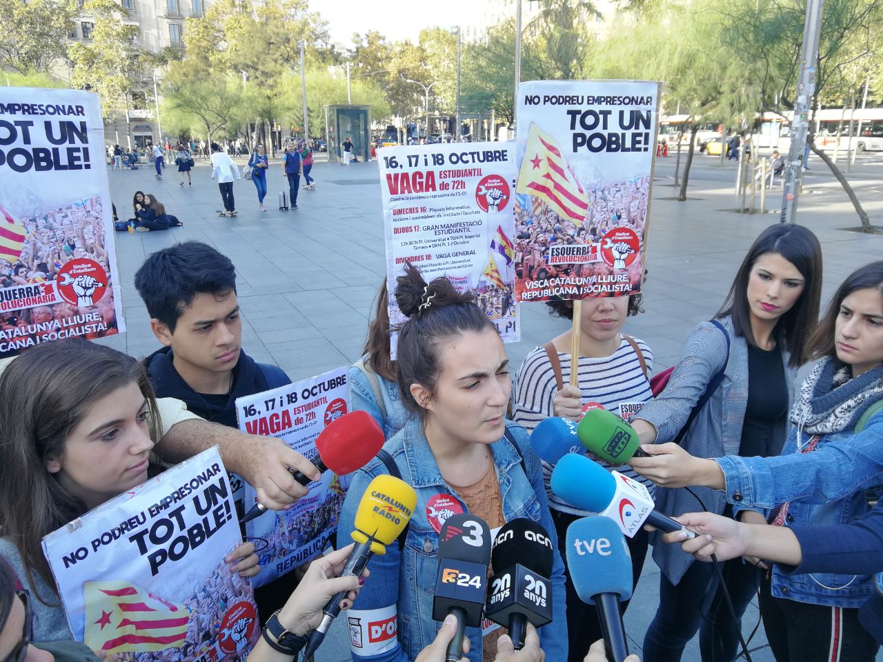 Sindicat d'Estudiants: "No pararemos hasta conseguir las reivindicaciones"