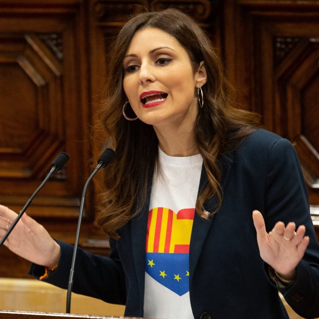 Lorena Roldán agresiva Parlamento EUROPA PRESS