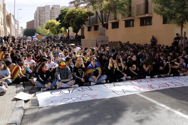 Manifestació estudiants Lleida 17O ACN