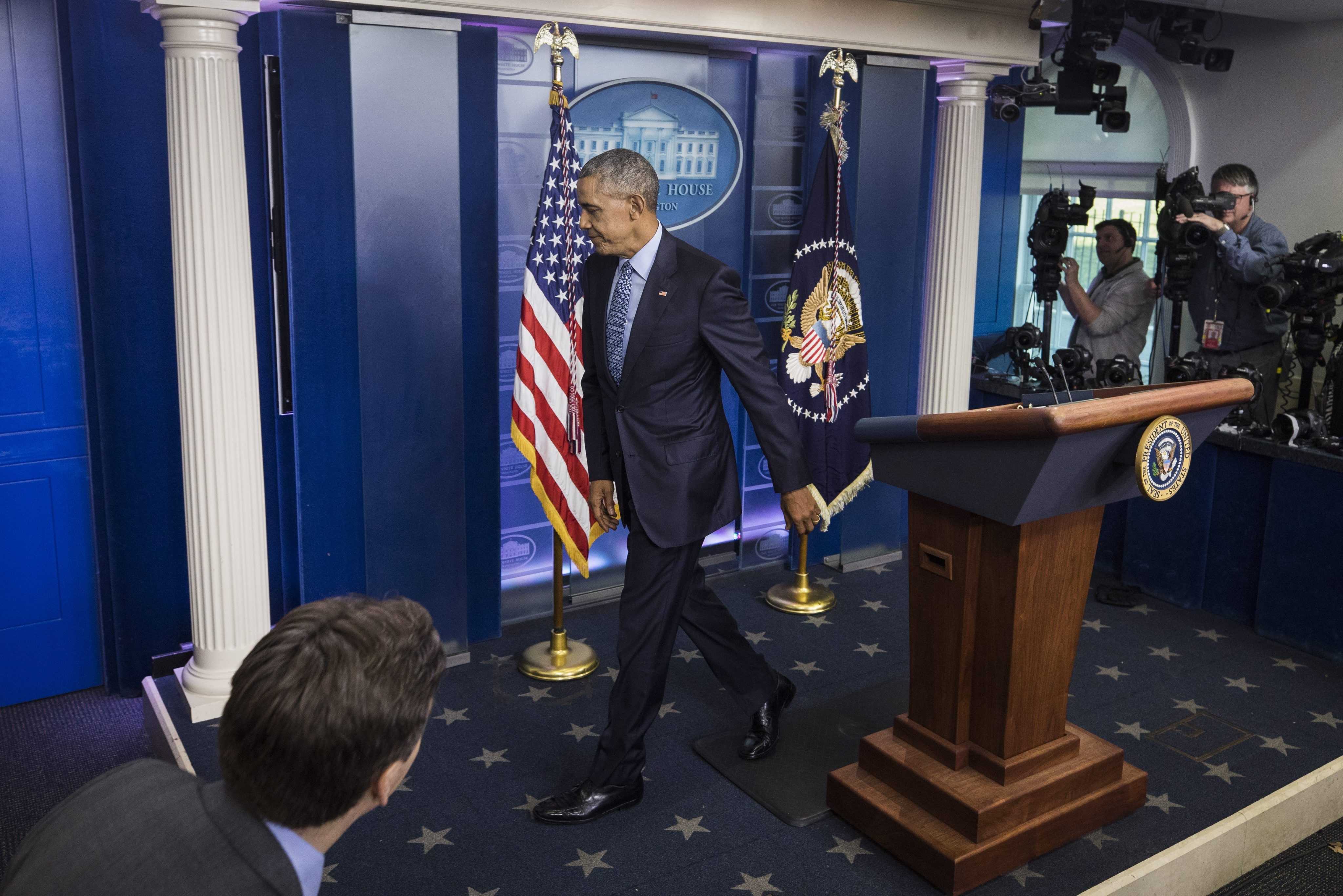 Obama defensa el seu llegat en l'última roda de premsa a la Casa Blanca