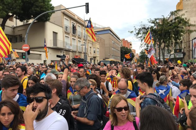 Marxa per la Llibertat  a Badalona   Carlota Camps