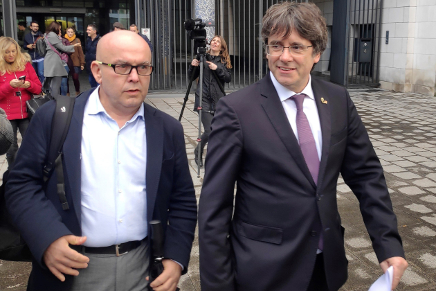 Boye Puigdemont euroorden Brussel·les EFE