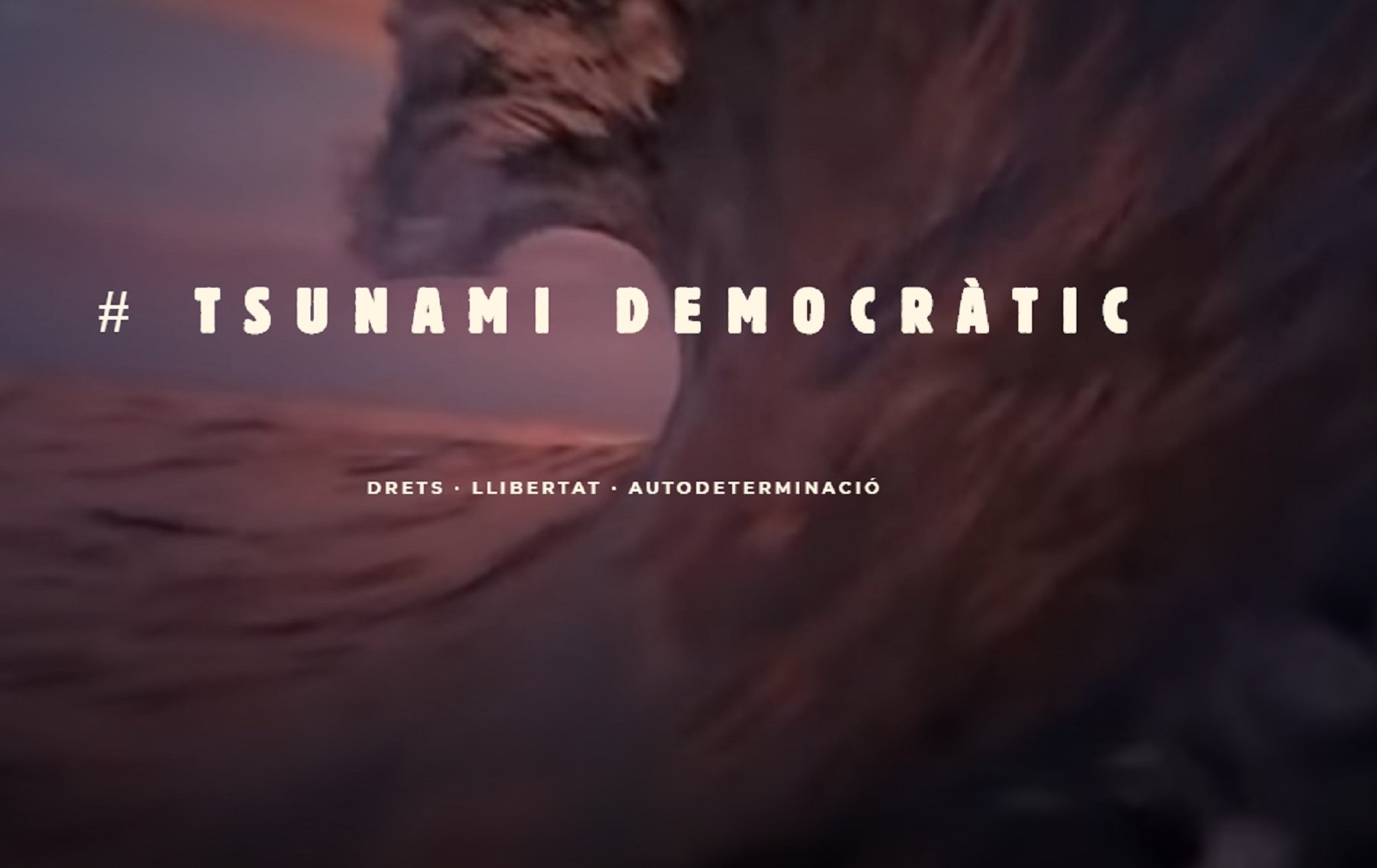 El llamamiento del Tsunami Democràtic a la comunidad internacional