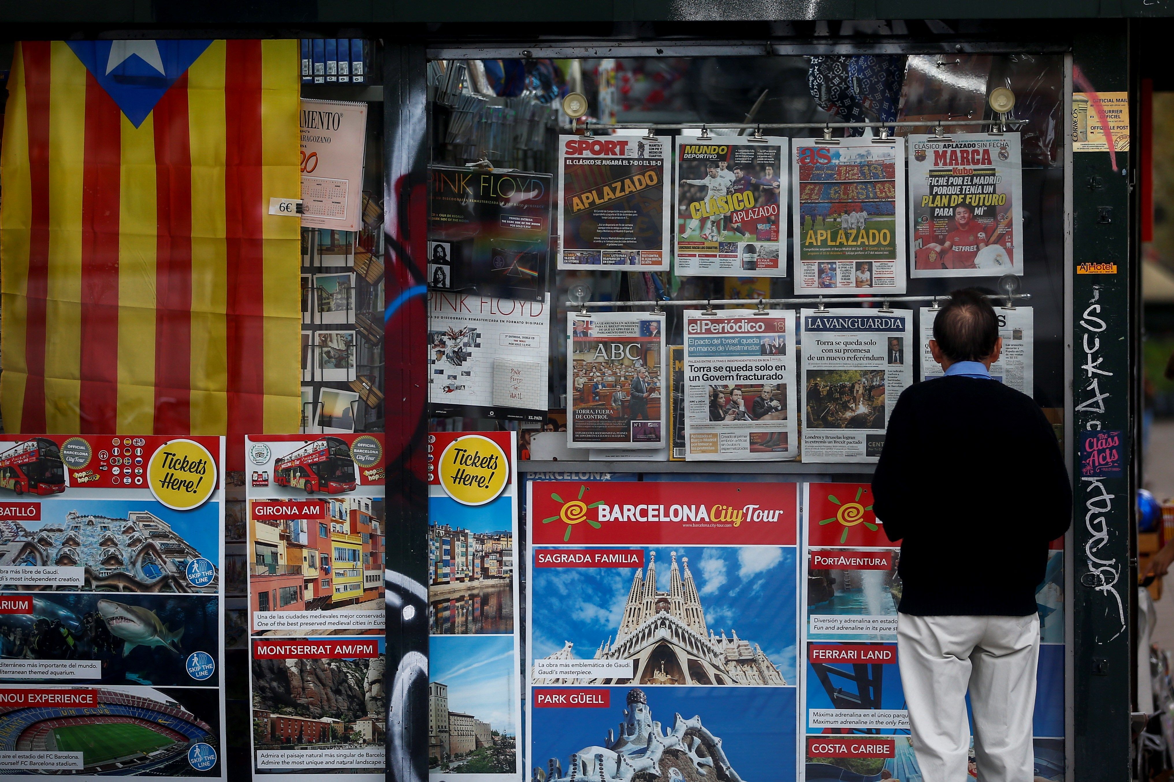 VÍDEO | La masiva movilización en Catalunya, en el principal diario alemán