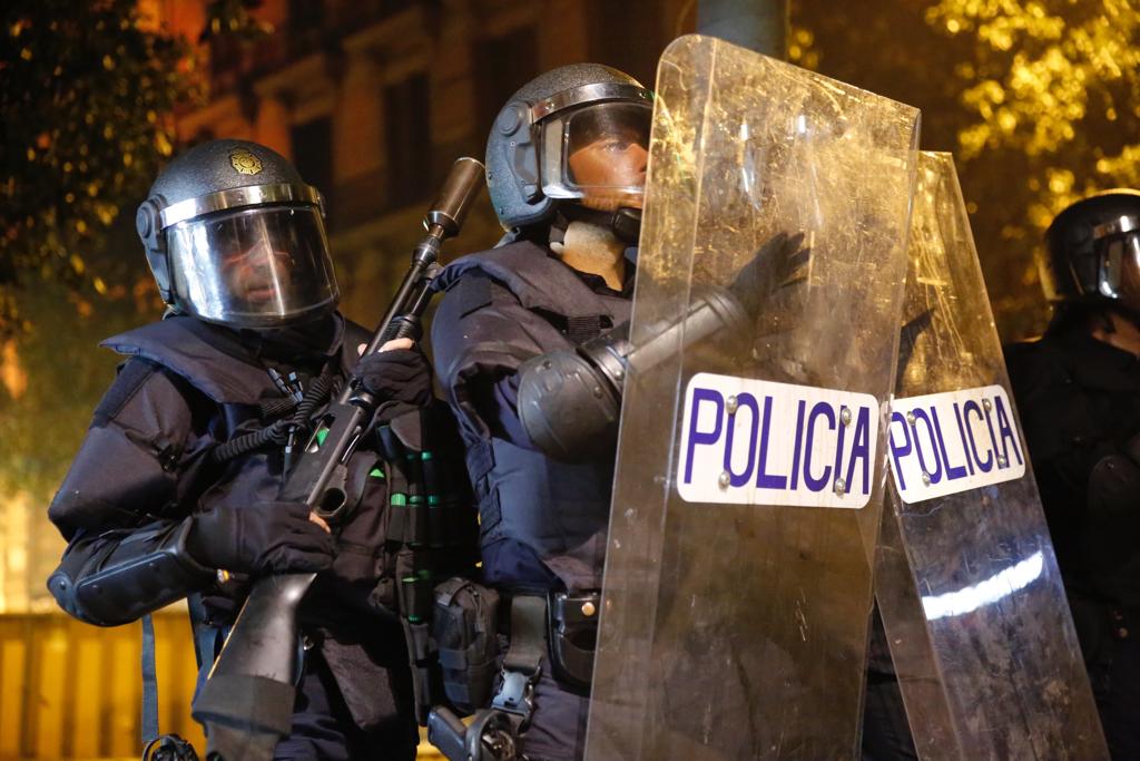 Irídia denuncia una actuació "descontrolada" de la policia en les protestes