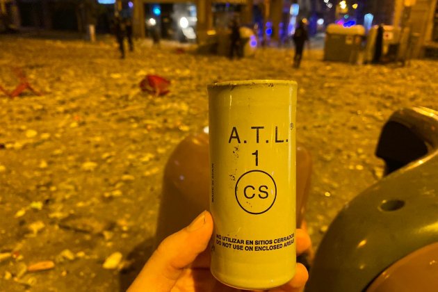 pot de gas lacrimogen el nacional marc ortin