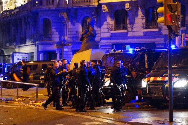 olicia Nacional Mossos protestes sentencia - Guillem Camós