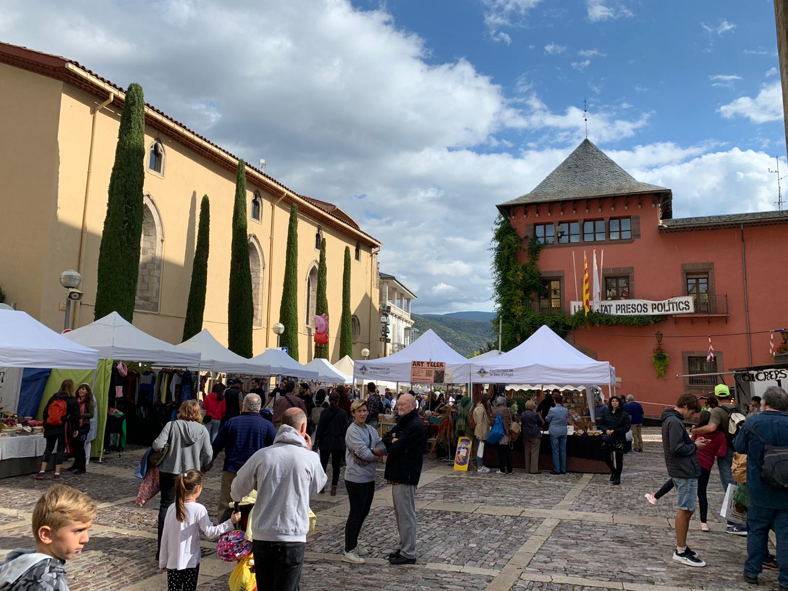 La Fira de Sant Ermengol de la Seu d'Urgell se adapta a la Covid-19