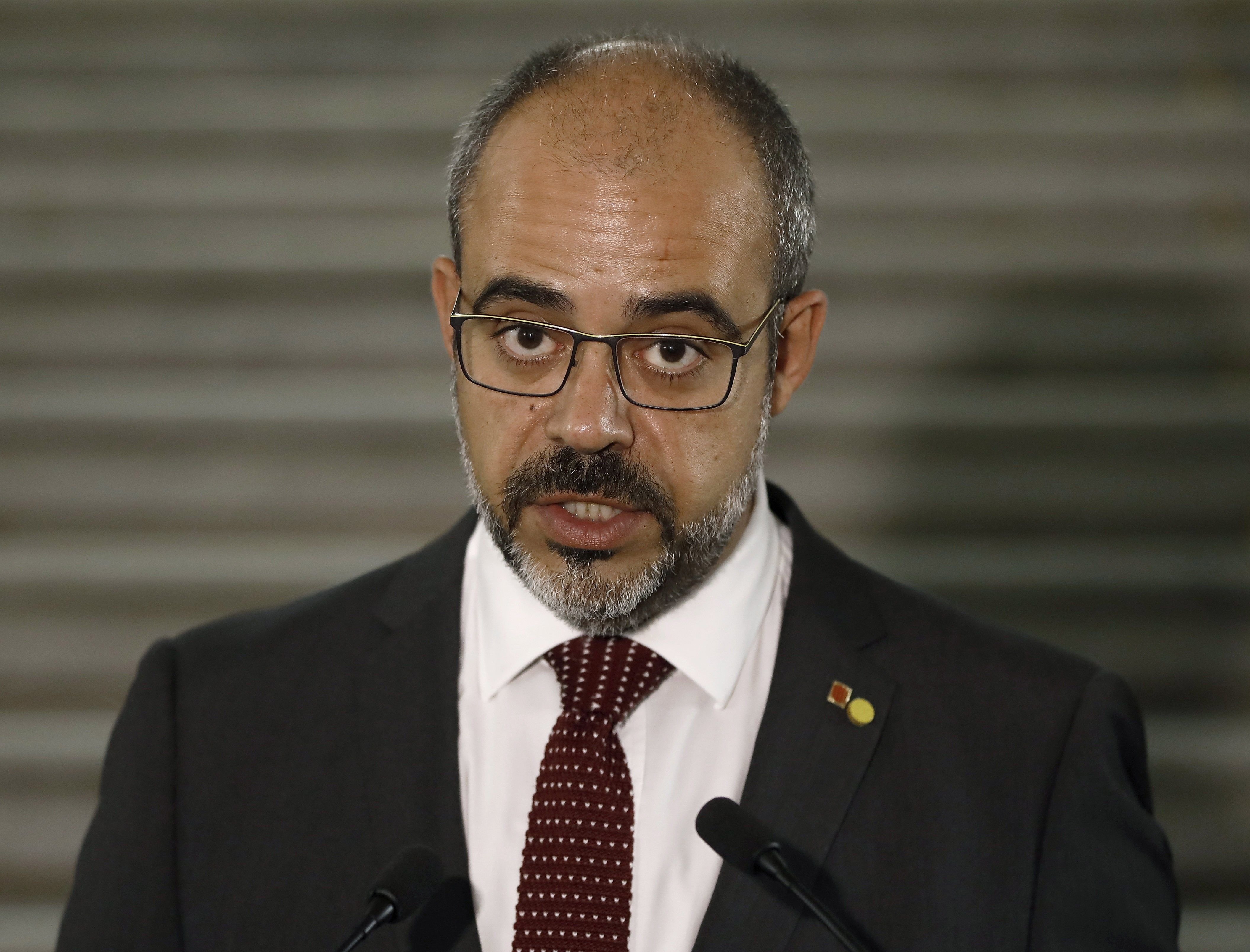 Buch, sobre los disturbios: "Confío en los responsables del dispositivo"