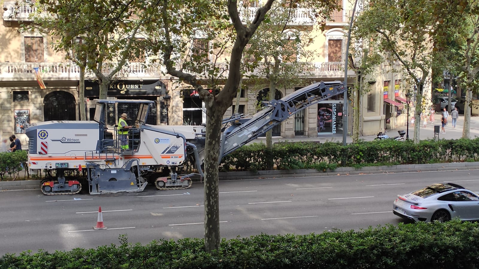 Los daños ocasionados en los disturbios de Barcelona suman ya 2,5 millones de euros