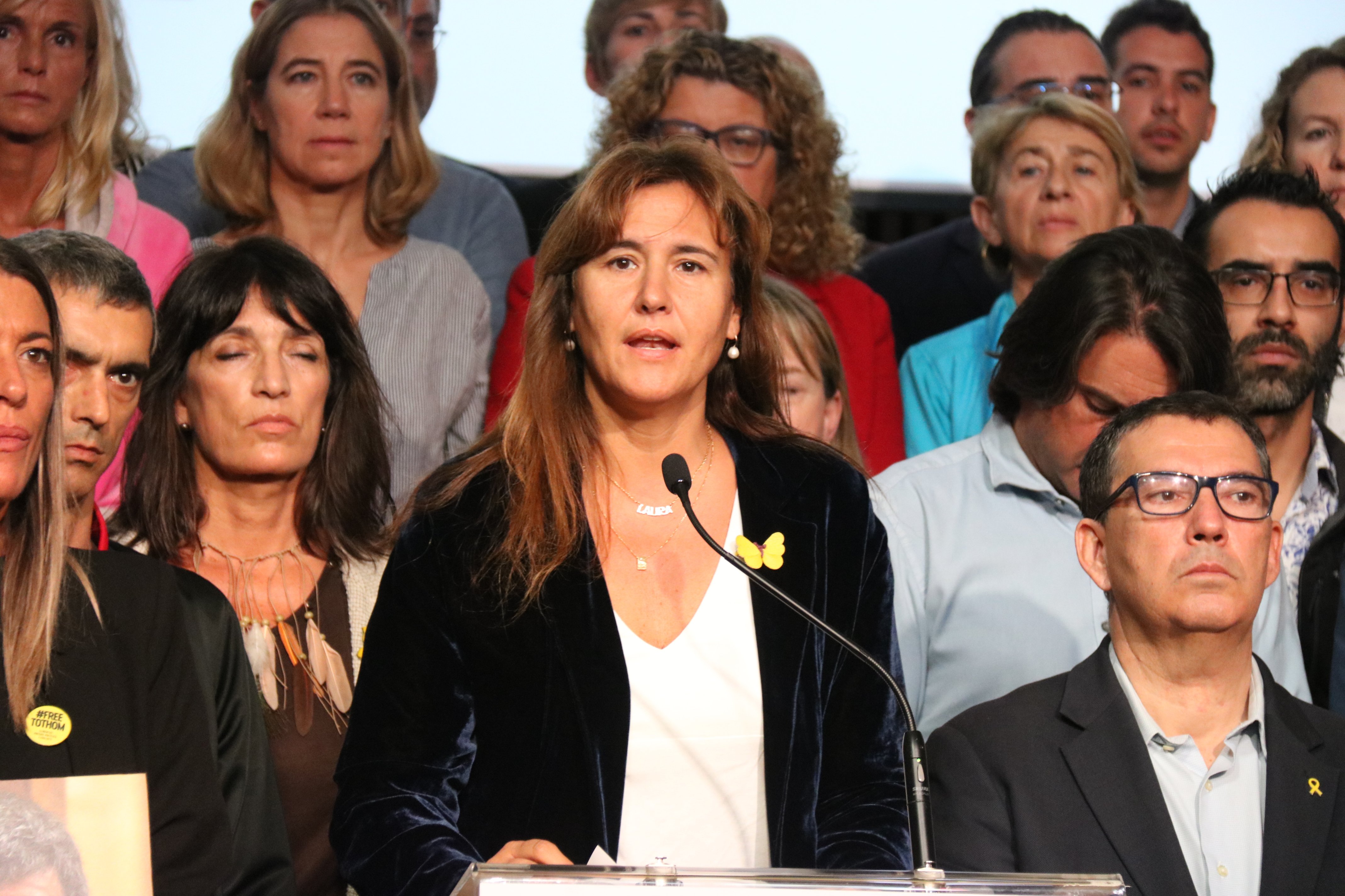Borràs pide explicaciones "al ministro pirómano" sobre los presuntos policías infiltrados