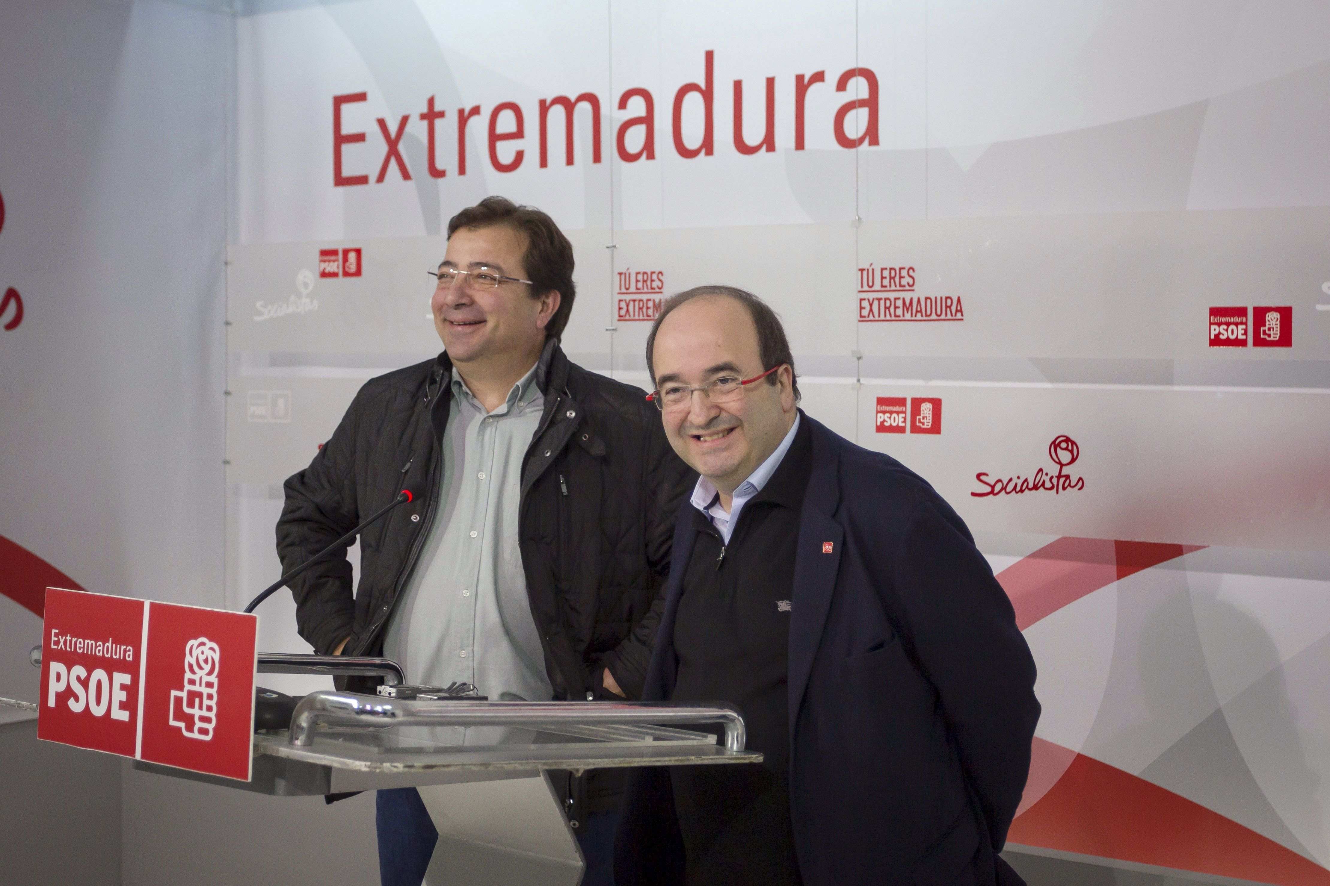 Vara i Iceta fan una crida a la unitat del socialisme després de reunir-se