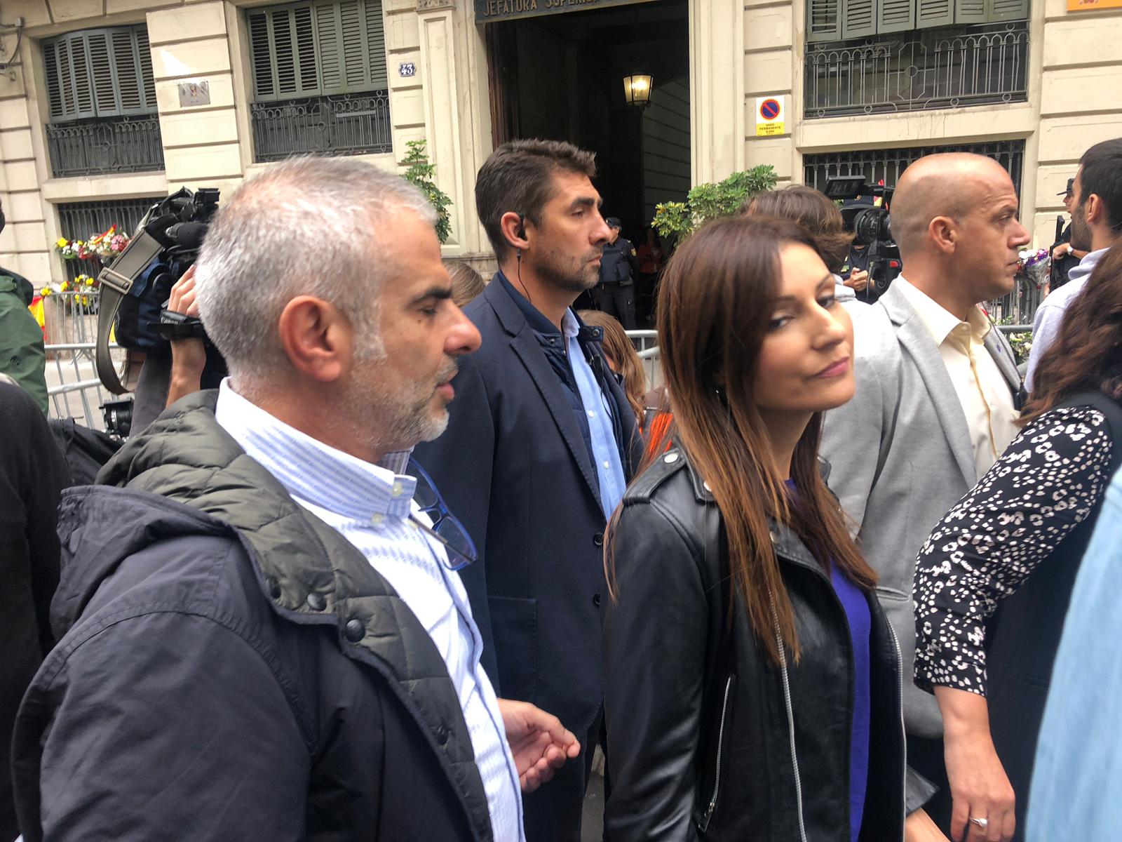 Lorena Roldán i Carlos Carrizosa Via Laietana Marina Fernàndez