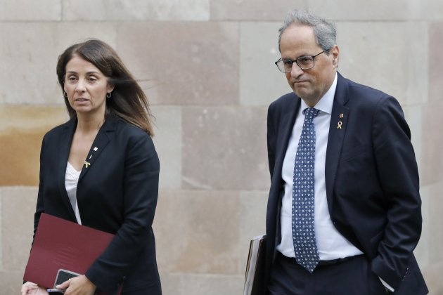 Meritxell Budó Quim Torra EFE