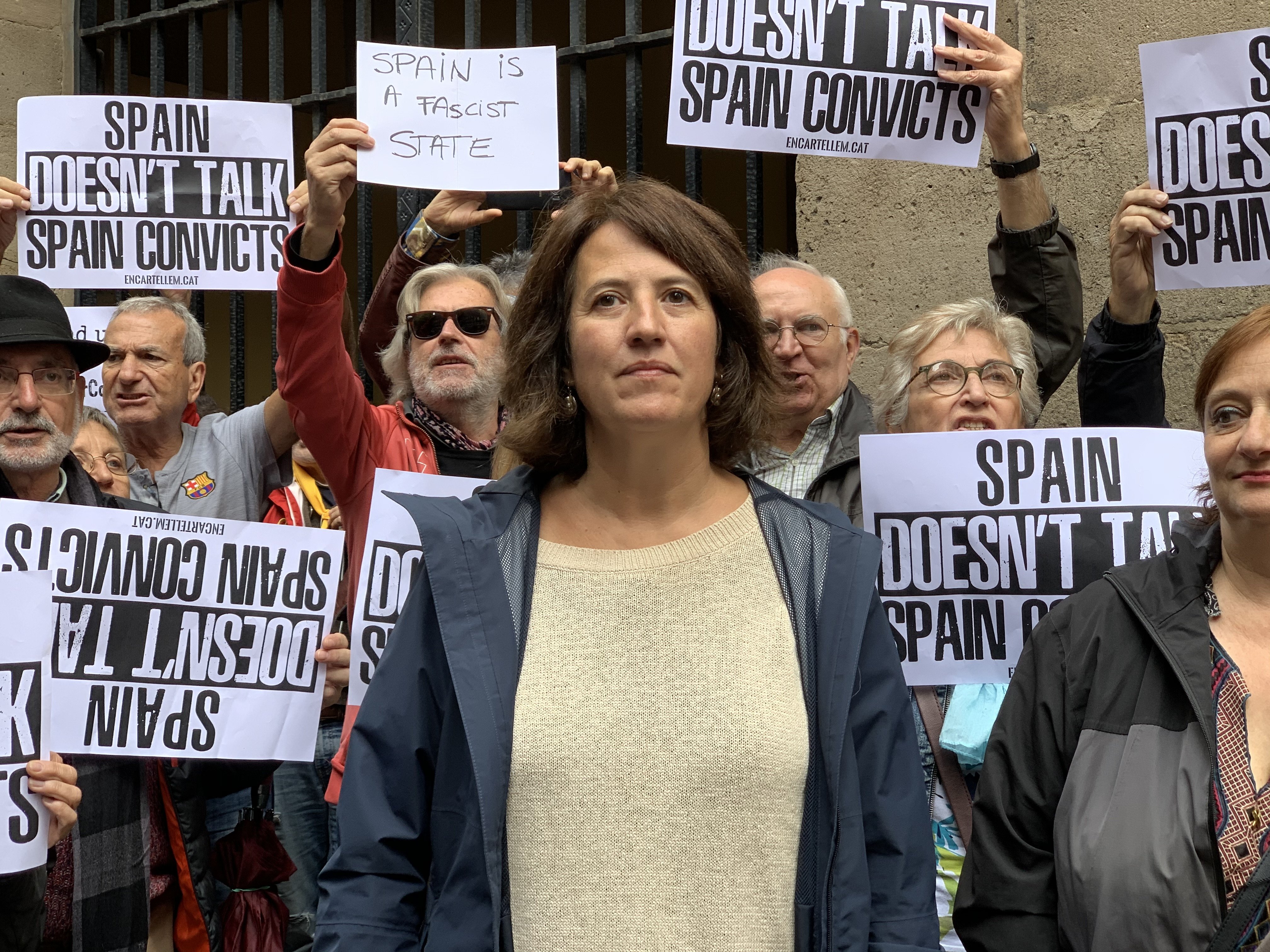 Paluzie replica a España Global: "El gobierno español no será bienvenido mientras haya represión"