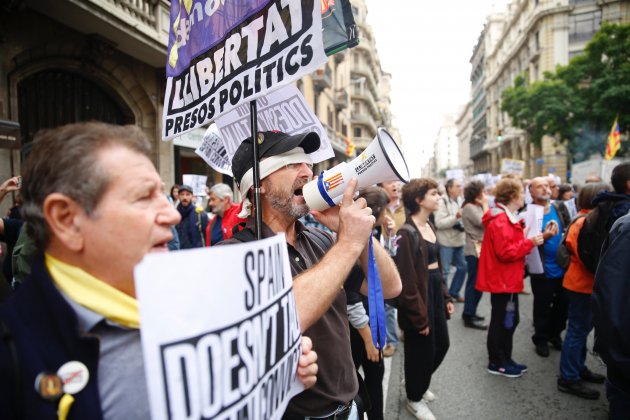 Manifestació prefectura policia Via Laietana 2    Sergi Alcàzar
