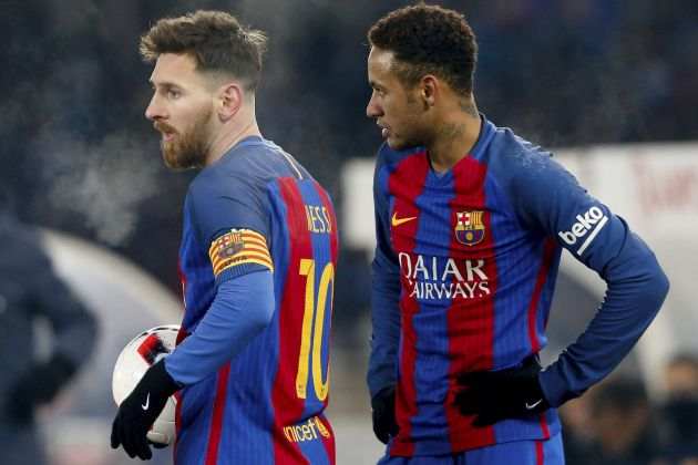 Leo Messi Neymar Barça Real Sociedad Copa EFE