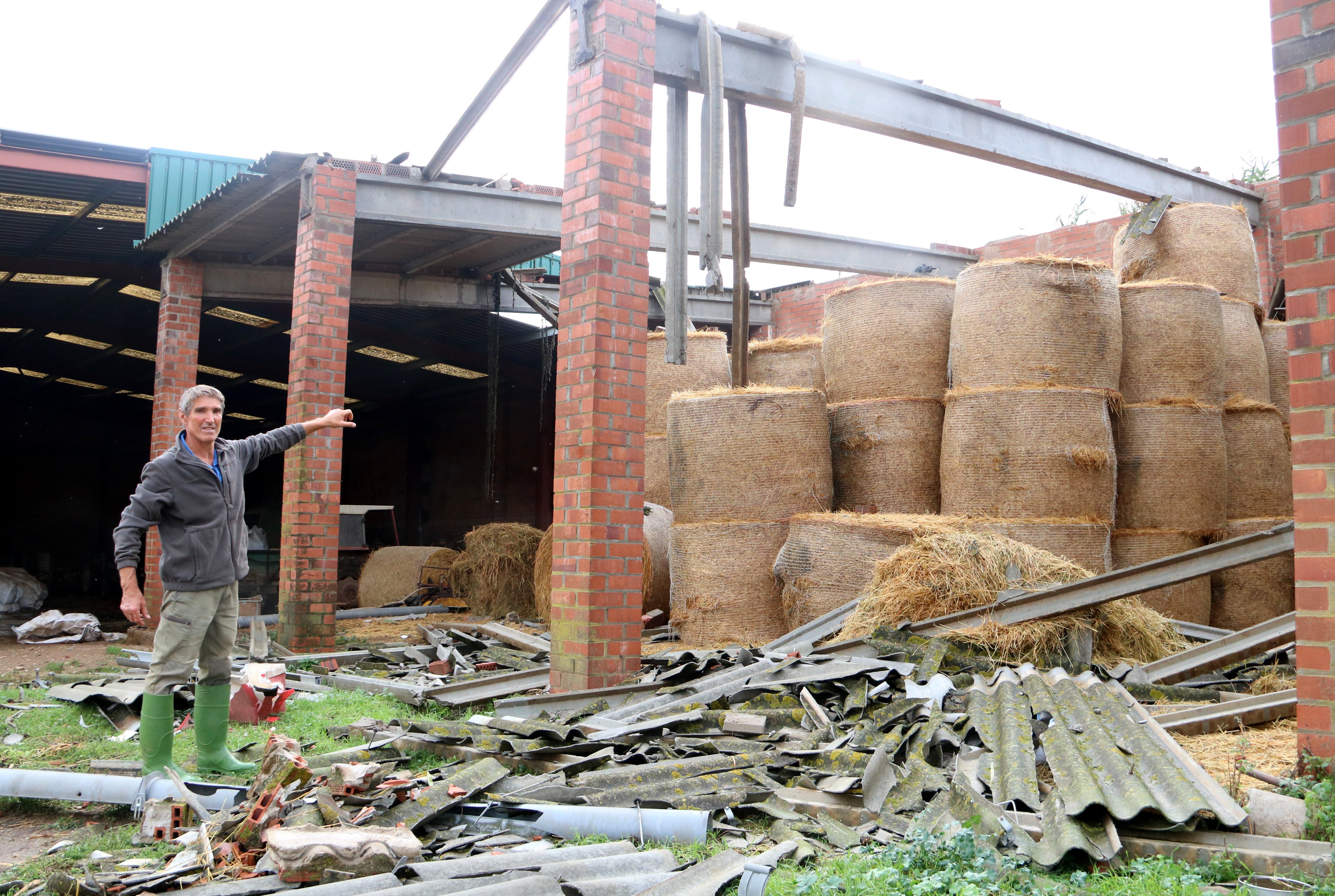 Ventalló temporal destrosses pluges ACN