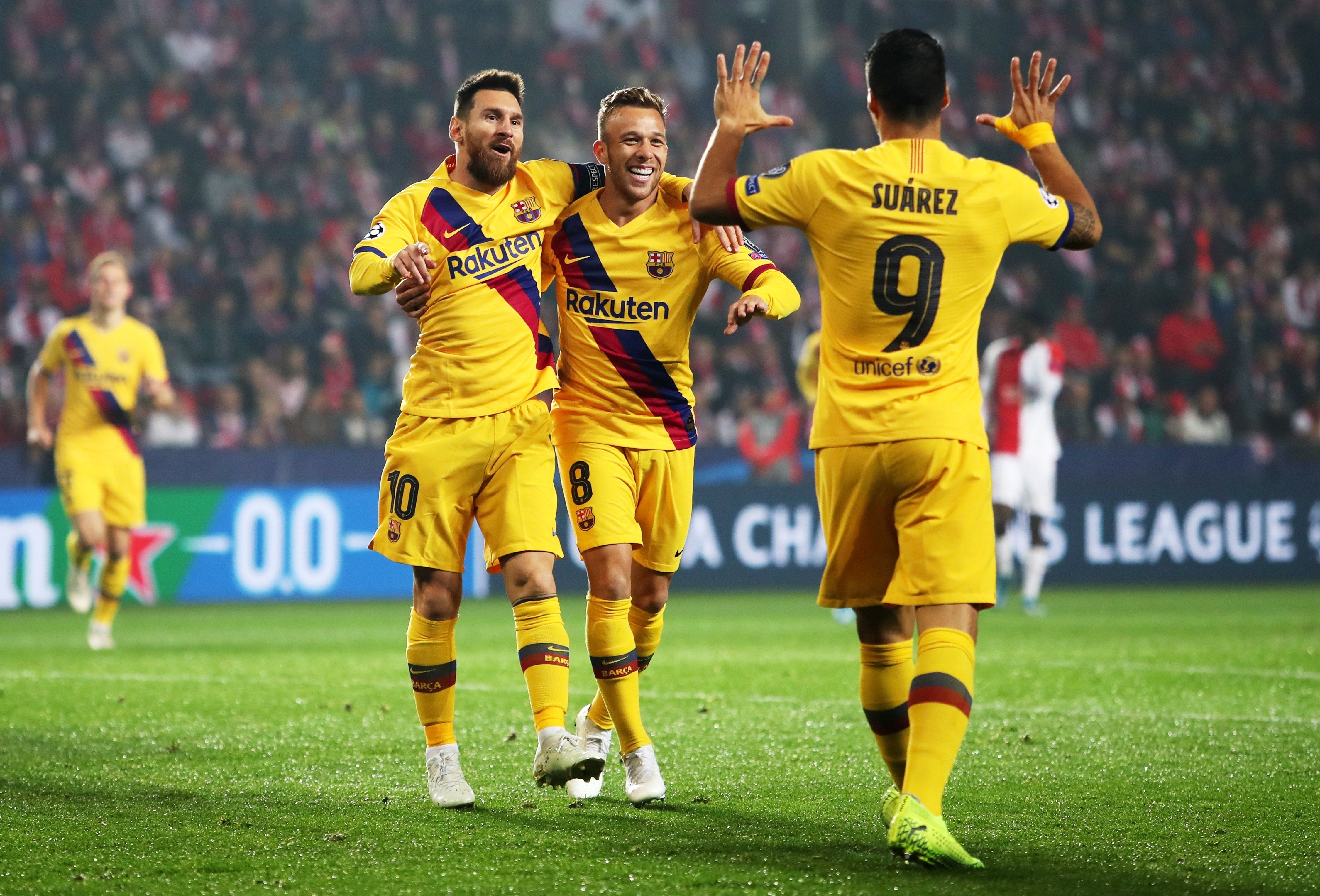 Arthur: "Messi me ayudó desde que llegué"