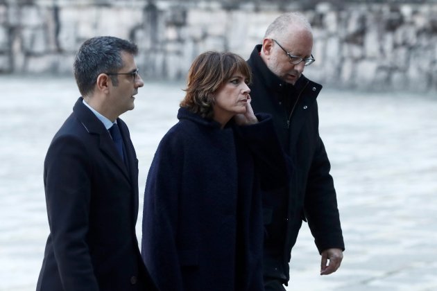Exhumació Franco Felix Bolaños, Dolores Delgado i Antonio Hidalgo López Valle de los Caídos EFE