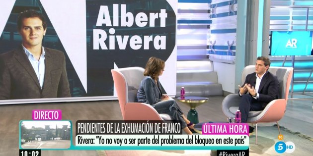 Ana Rosa Albert Rivera Telecinco