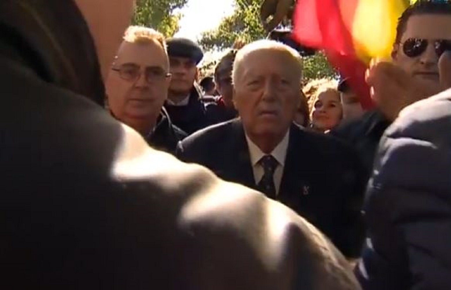 Antonio Tejero cementiri Mingorrubio exhumació Franco MALA QUALITAT Europa Press