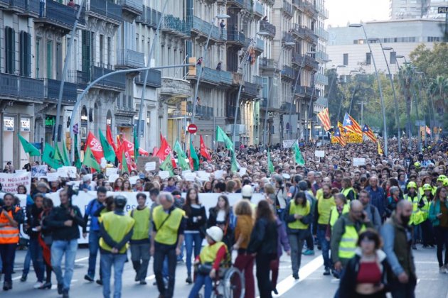 ELNACIONAL mani plaça universitat carrer pelai - sergi alcazar