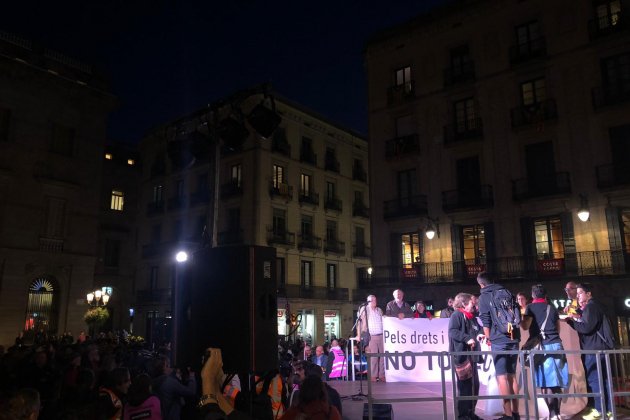manifestacio repressio policial sant jaume - marina fernandez
