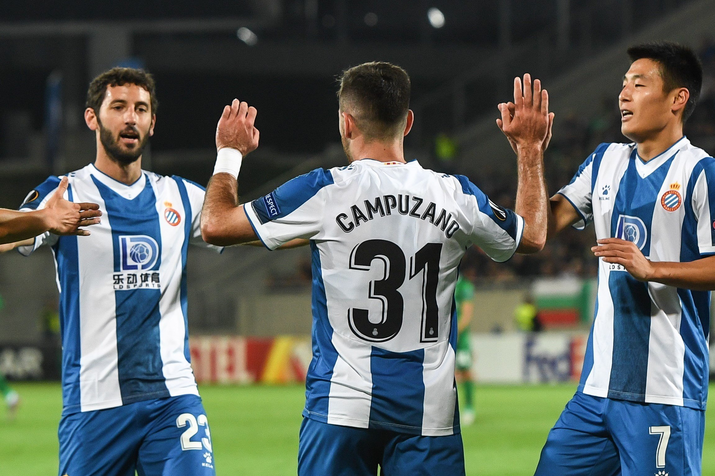 El Espanyol de Machín gana en Europa y ya es líder (0-1)