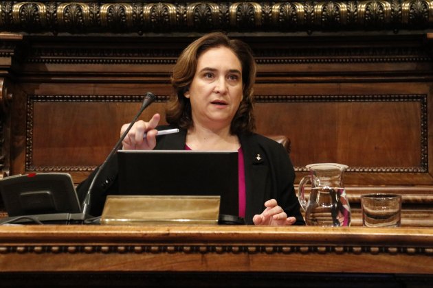 Ada Colau ple Ajuntament de Barcelona 25 octubre ACN Ada Colau ple Ajuntament de Barcelona 25 octubre ACN
