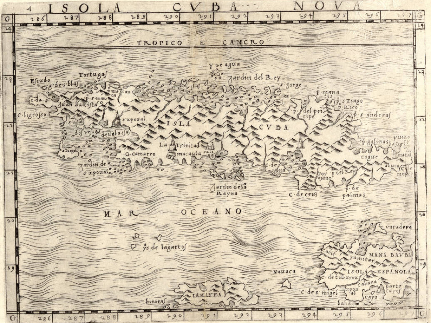 Colom pren possessió de Cuba en nom del rei Ferran