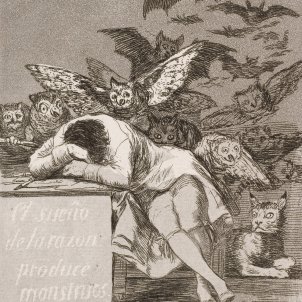 El sueño de la razón produce monstruos (Francisco de Goya) El sueño de la razón produce monstruos (Francisco de Goya)