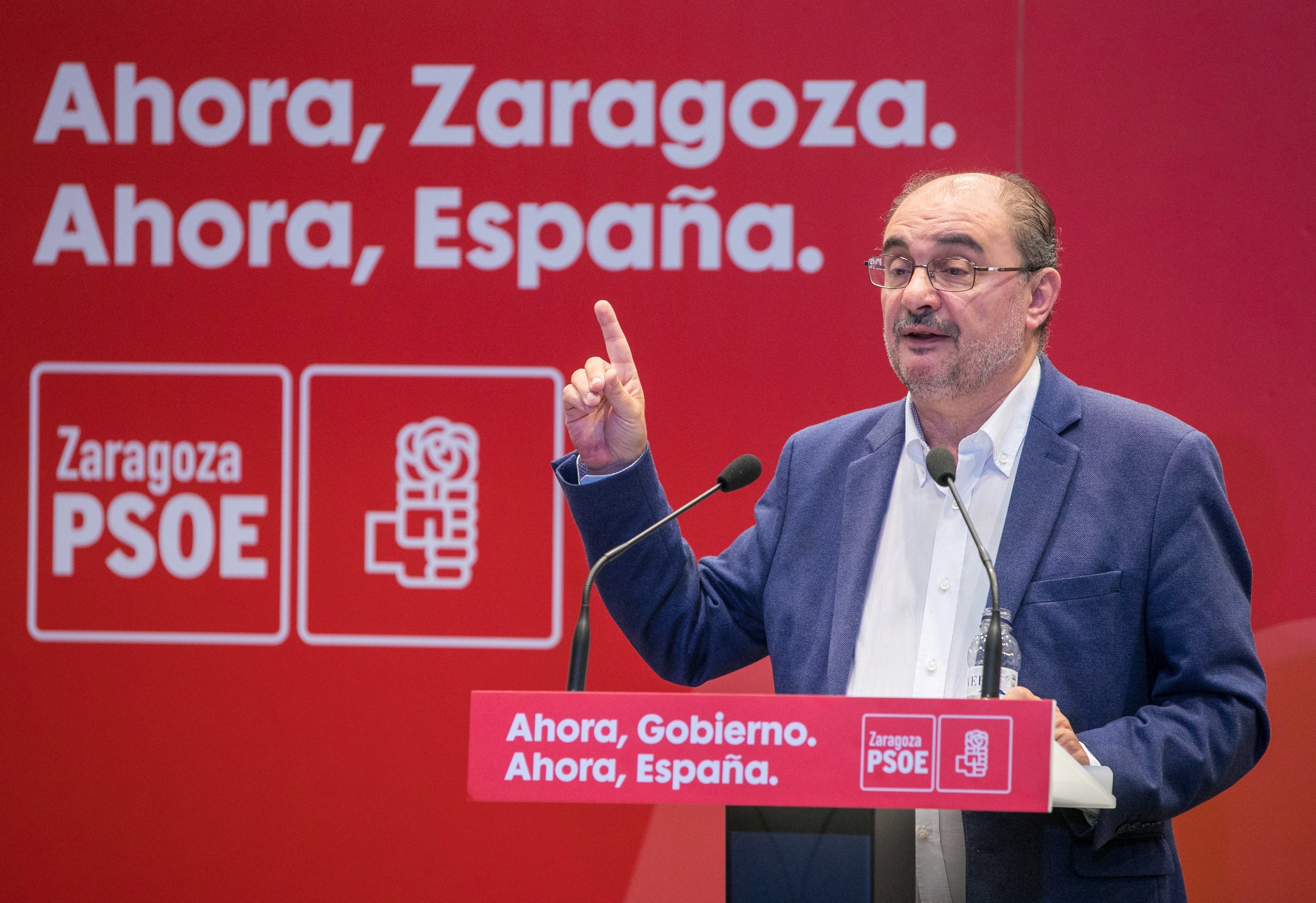 Lambán, contra Pedro Sánchez: "El reparto del fondo es muy injusto"